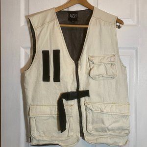 Boohoo Man Cream Vest